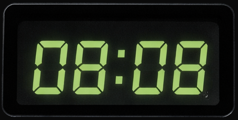 08:08 Casio-style logo